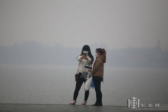 哈爾濱霧霾。資料圖