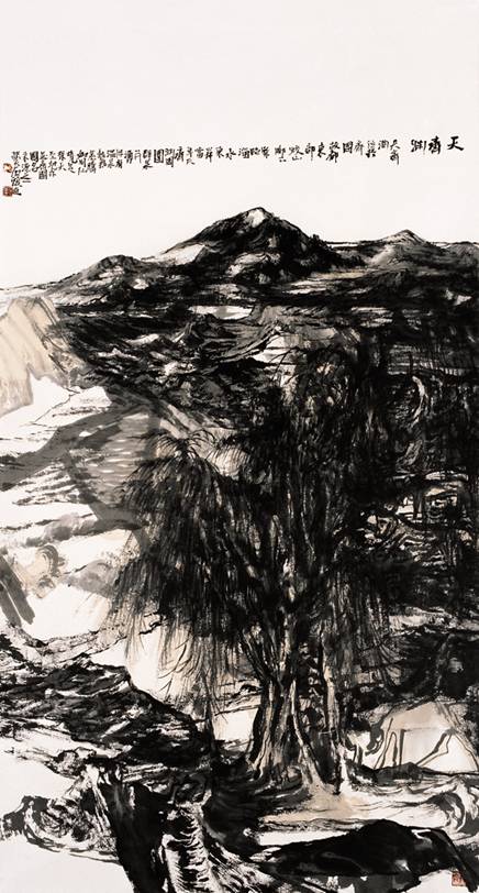 天齊淵，2010年，186 x 101，張志民
